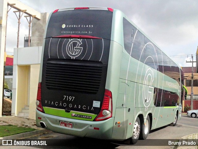 Viação Garcia 7197 na cidade de Ponta Grossa, Paraná, Brasil, por Bruny Prado. Número da foto: #9388603.