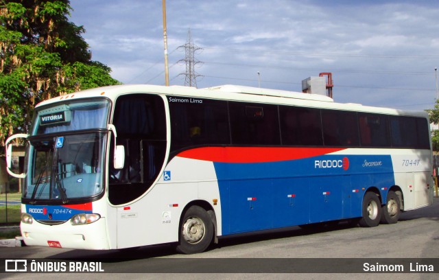 Viação Riodoce 70447 na cidade de Vitória, Espírito Santo, Brasil, por Saimom  Lima. ID da foto: 9387668.