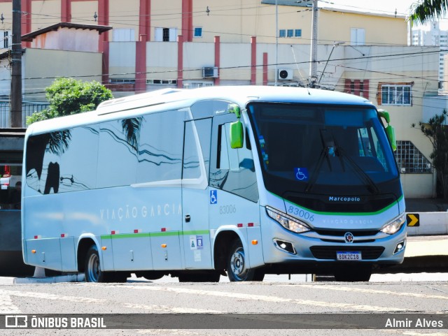 Viação Garcia 83006 na cidade de Londrina, Paraná, Brasil, por Almir Alves. ID da foto: 9388322.