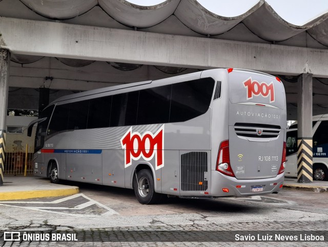 Auto Viação 1001 RJ 108.1113 na cidade de Cabo Frio, Rio de Janeiro, Brasil, por Savio Luiz Neves Lisboa. ID da foto: 9389944.