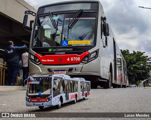 Express Transportes Urbanos Ltda 4 8708 na cidade de São Paulo, São Paulo, Brasil, por Lucas Mendes. Número da foto: #9390355.