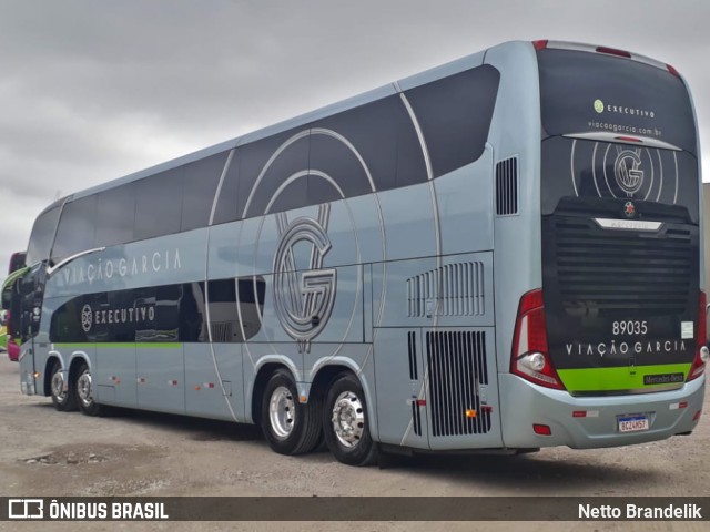 Viação Garcia 89035 na cidade de Curitiba, Paraná, Brasil, por Netto Brandelik. Número da foto: #9389797.