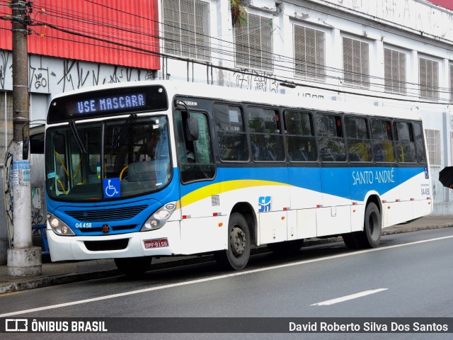 ETURSA - Emp. de Transp. Urbano e Rodoviário de Santo André 04 458 na cidade de Santo André, São Paulo, Brasil, por David Roberto Silva Dos Santos. Número da foto: #9389637.