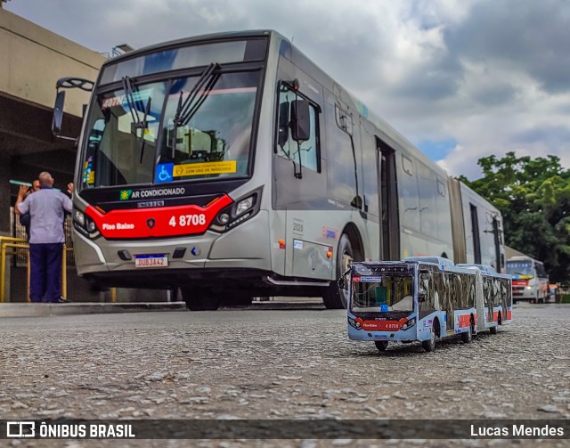 Express Transportes Urbanos Ltda 4 8708 na cidade de São Paulo, São Paulo, Brasil, por Lucas Mendes. Número da foto: #9390342.