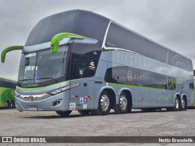 Viação Garcia 89035 na cidade de Curitiba, Paraná, Brasil, por Netto Brandelik. Número da foto: #9389796.