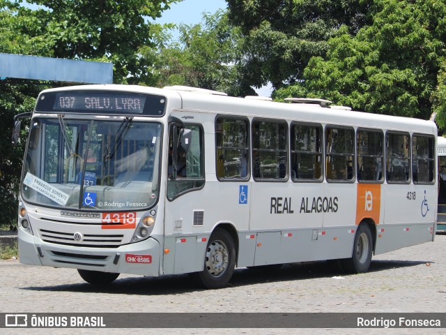 Real Alagoas de Viação 4318 na cidade de Maceió, Alagoas, Brasil, por Rodrigo Fonseca. ID da foto: 9391016.