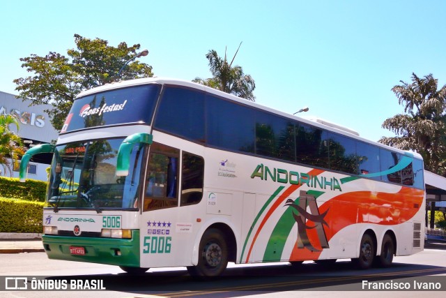 Empresa de Transportes Andorinha 5006 na cidade de Assis, São Paulo, Brasil, por Francisco Ivano. ID da foto: 9390896.