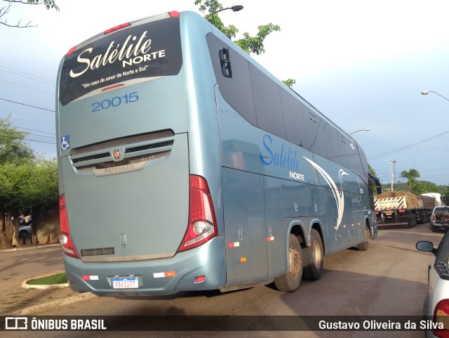 Expresso Satélite Norte 20015 na cidade de Miranorte, Tocantins, Brasil, por Gustavo Oliveira da Silva. ID da foto: 9391038.