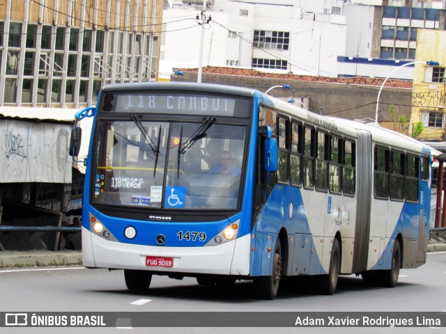 VB Transportes e Turismo 1479 na cidade de Campinas, São Paulo, Brasil, por Adam Xavier Rodrigues Lima. Número da foto: #9390277.