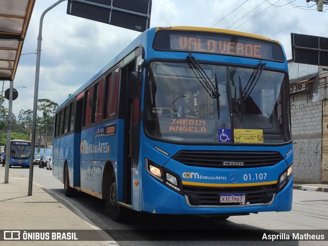 JTP Transportes - COM Embu das Artes 01.107 na cidade de Embu das Artes, São Paulo, Brasil, por Asprilla Matheus. Número da foto: #9391522.