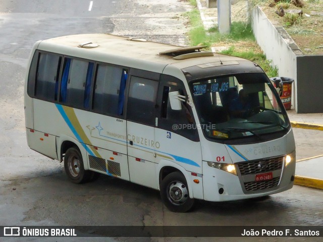 Transportes Cruzeiro 01 na cidade de Teresina, Piauí, Brasil, por João Pedro F. Santos. Número da foto: #9390009.