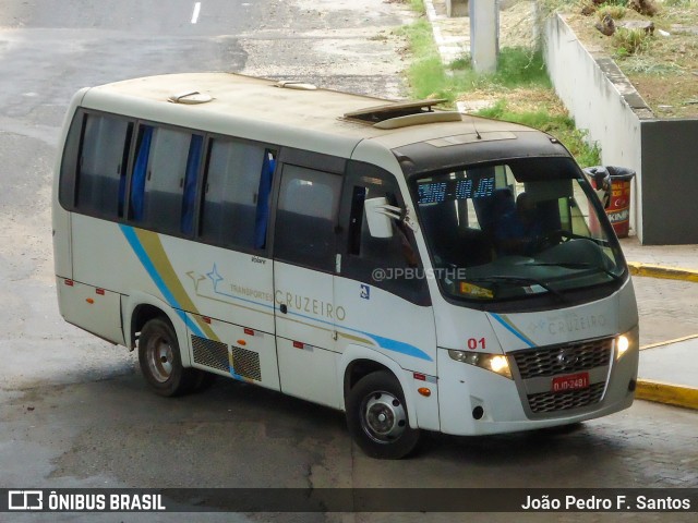 Transportes Cruzeiro 01 na cidade de Teresina, Piauí, Brasil, por João Pedro F. Santos. ID da foto: 9390009.