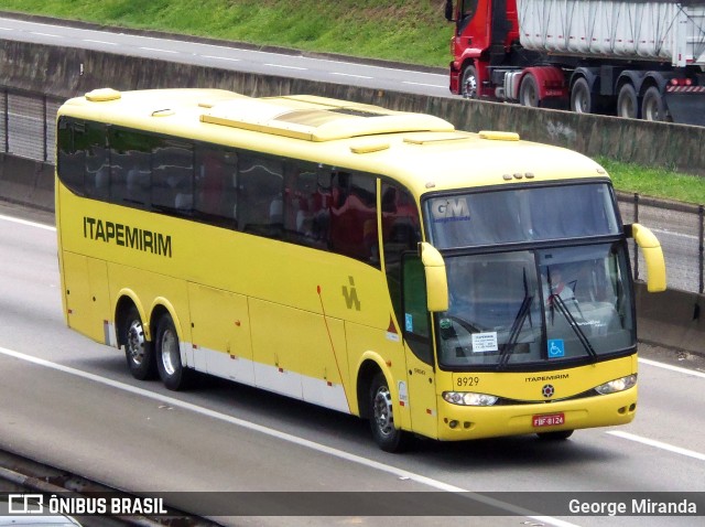 Viação Itapemirim 8929 na cidade de São José dos Campos, São Paulo, Brasil, por George Miranda. ID da foto: 9391323.