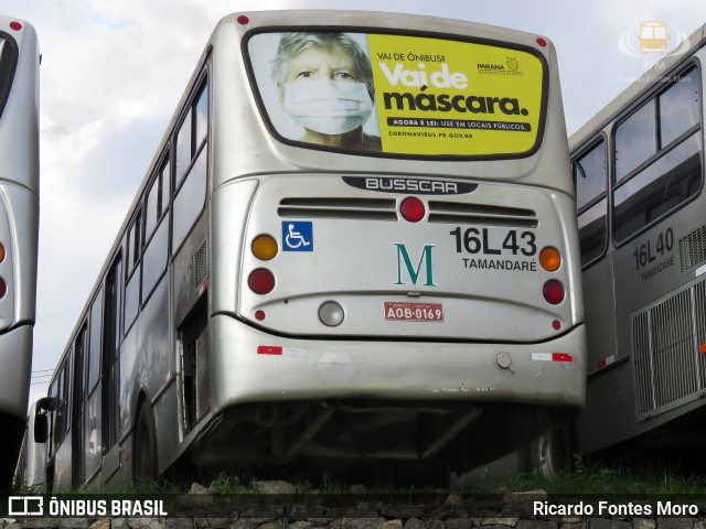 Viação Tamandaré 16L43 na cidade de Almirante Tamandaré, Paraná, Brasil, por Ricardo Fontes Moro. Número da foto: #9392247.