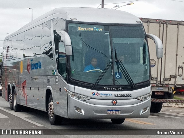 Rio Transporte Terrestre Locadora Rj 300.003 na cidade de Campos dos Goytacazes, Rio de Janeiro, Brasil, por Breno Vieira. ID da foto: 9391469.