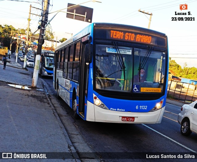Viação Grajaú S.A. 6 1132 na cidade de São Paulo, São Paulo, Brasil, por Lucas Santos da Silva. Número da foto: #9394303.