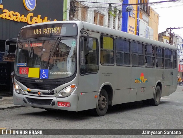 Viação Cidade de Maceió 5364 na cidade de Maceió, Alagoas, Brasil, por Jamysson Santana. Número da foto: #9394516.