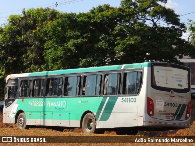 Expresso Planalto 541103 na cidade de Paracatu, Minas Gerais, Brasil, por Adão Raimundo Marcelino. ID da foto: 9394116.