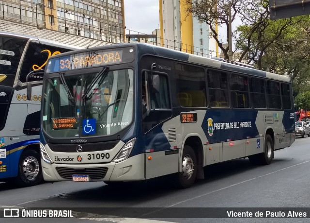 Coletivos São Lucas 31090 na cidade de Belo Horizonte, Minas Gerais, Brasil, por Vicente de Paulo Alves. Número da foto: #9394664.
