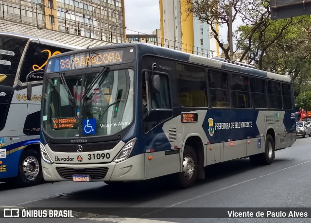 Coletivos São Lucas 31090 na cidade de Belo Horizonte, Minas Gerais, Brasil, por Vicente de Paulo Alves. ID da foto: 9394664.