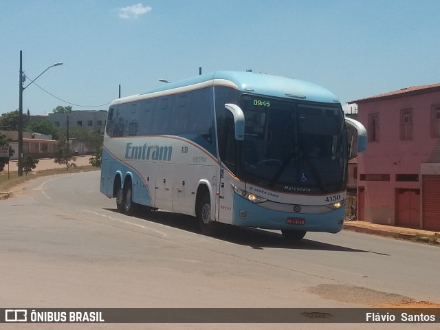 Emtram 4150 na cidade de Barra da Estiva, Bahia, Brasil, por Flávio  Santos. Número da foto: #9394433.