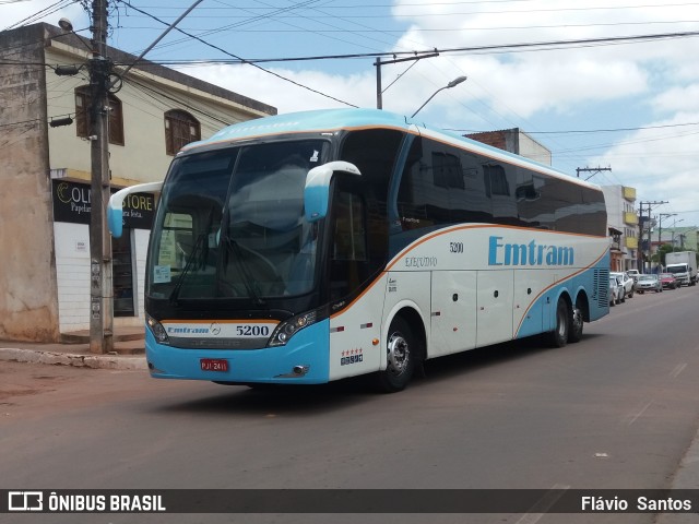 Emtram 5200 na cidade de Barra da Estiva, Bahia, Brasil, por Flávio  Santos. Número da foto: #9394417.