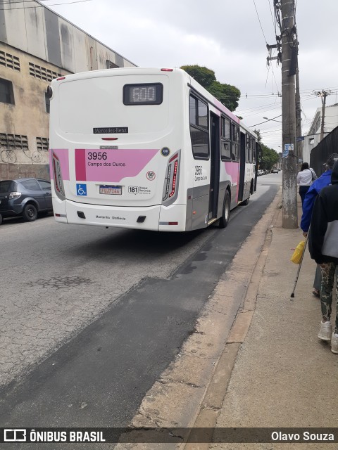 Viação Campo dos Ouros 3956 na cidade de Guarulhos, São Paulo, Brasil, por Olavo Souza. Número da foto: #9394214.