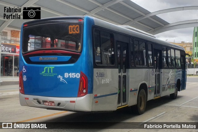 ATT - Atlântico Transportes e Turismo 8150 na cidade de Vitória da Conquista, Bahia, Brasil, por Fabrício Portella Matos. ID da foto: 9393862.