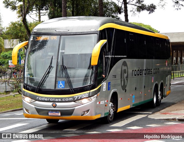 RodeRotas - Rotas de Viação do Triângulo 7732 na cidade de Curitiba, Paraná, Brasil, por Hipólito Rodrigues. ID da foto: 9393405.