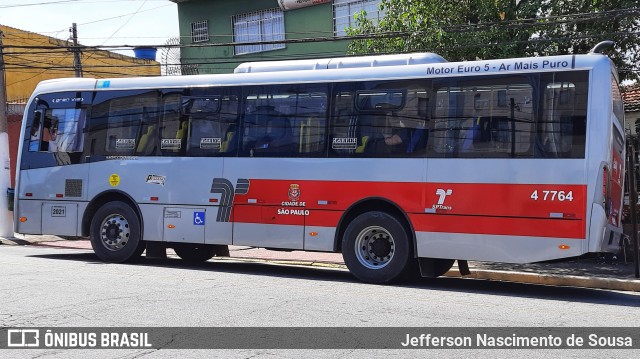 Pêssego Transportes 4 7764 na cidade de São Paulo, São Paulo, Brasil, por Jefferson Nascimento. Número da foto: #9394825.