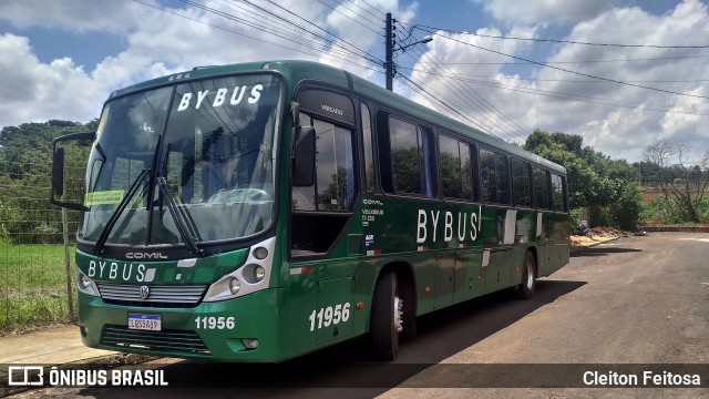 By Bus Transportes Ltda 11956 na cidade de Rio Verde, Goiás, Brasil, por Cleiton Feitosa. Número da foto: #9392911.