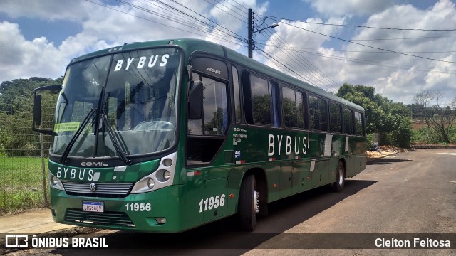 By Bus Transportes Ltda 11956 na cidade de Rio Verde, Goiás, Brasil, por Cleiton Feitosa. ID da foto: 9392911.