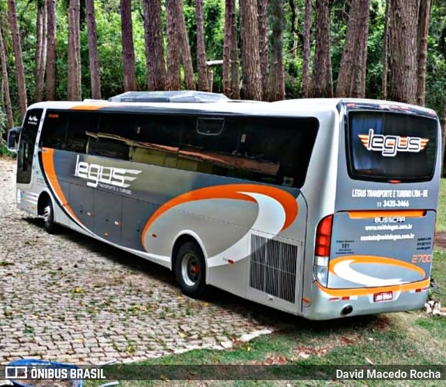 Legus Transporte e Turismo 2700 na cidade de Caieiras, São Paulo, Brasil, por David Macedo Rocha. Número da foto: #9392904.