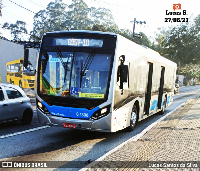 Viação Grajaú S.A. 6 1300 na cidade de São Paulo, São Paulo, Brasil, por Lucas Santos da Silva. Número da foto: #9396724.