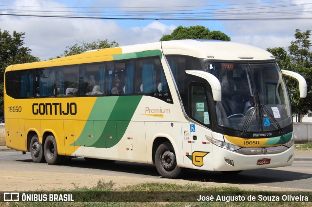 Empresa Gontijo de Transportes 18650 na cidade de Vitória da Conquista, Bahia, Brasil, por José Augusto de Souza Oliveira. Número da foto: #9398866.