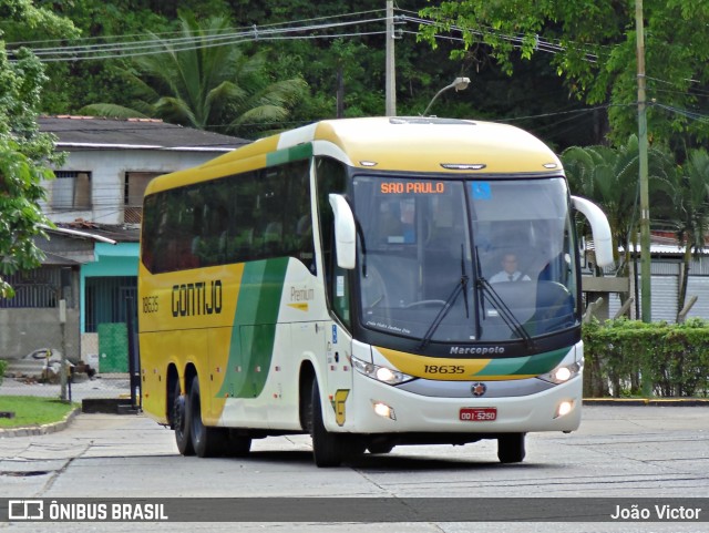 Empresa Gontijo de Transportes 18635 na cidade de Ilhéus, Bahia, Brasil, por João Victor. Número da foto: #9396958.