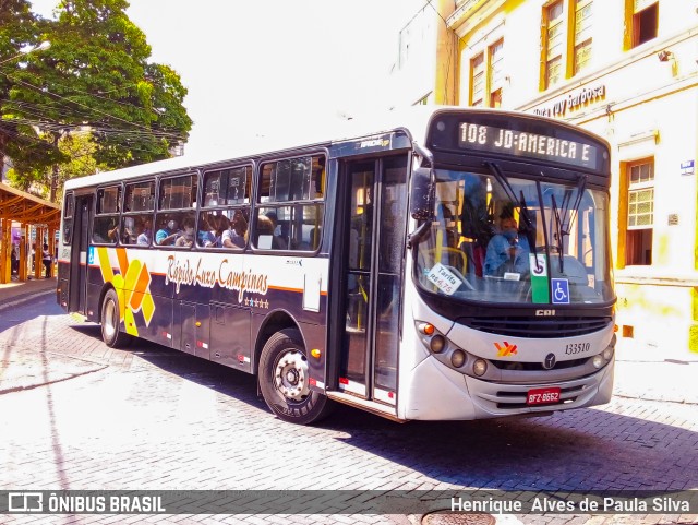 Rápido Campinas 133510 na cidade de Jundiaí, São Paulo, Brasil, por Henrique Alves de Paula Silva. Número da foto: #9395791.
