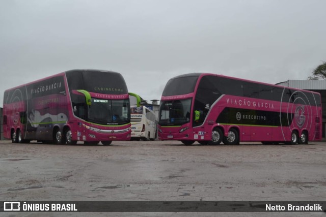 Viação Garcia FROTA na cidade de Curitiba, Paraná, Brasil, por Netto Brandelik. ID da foto: 9396551.