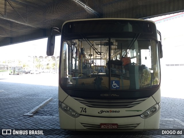 Viação Graciosa 74 na cidade de Paranaguá, Paraná, Brasil, por DIOGO dd. Número da foto: #9395907.