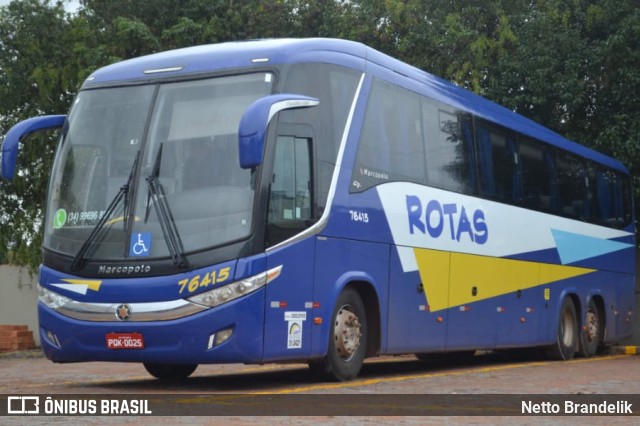 RodeRotas - Rotas de Viação do Triângulo 76415 na cidade de Curitiba, Paraná, Brasil, por Netto Brandelik. Número da foto: #9396437.