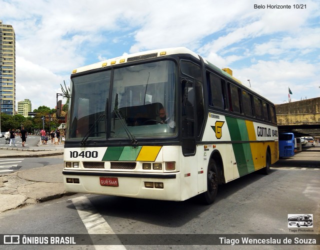 Empresa Gontijo de Transportes 10400 na cidade de Belo Horizonte, Minas Gerais, Brasil, por Tiago Wenceslau de Souza. Número da foto: #9397219.