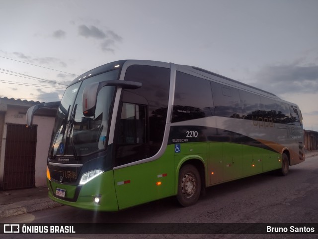 Turin Transportes 2210 na cidade de Belo Horizonte, Minas Gerais, Brasil, por Bruno Santos. Número da foto: #9396033.