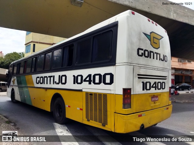 Empresa Gontijo de Transportes 10400 na cidade de Belo Horizonte, Minas Gerais, Brasil, por Tiago Wenceslau de Souza. ID da foto: 9397229.