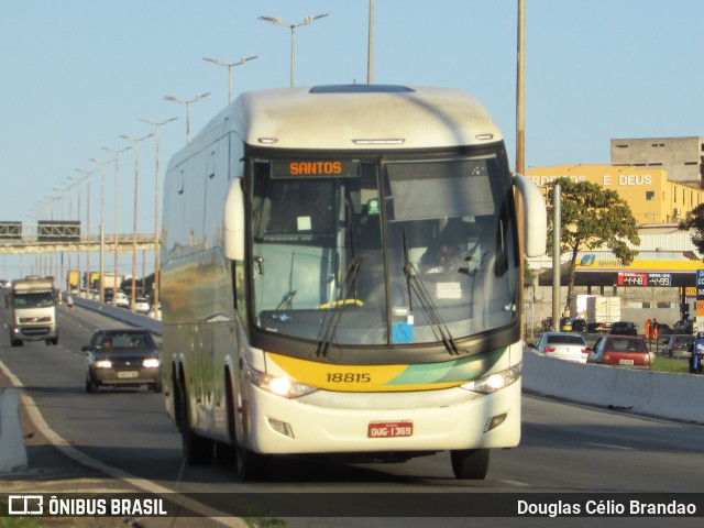 Empresa Gontijo de Transportes 18815 na cidade de Belo Horizonte, Minas Gerais, Brasil, por Douglas Célio Brandao. ID da foto: 9397665.