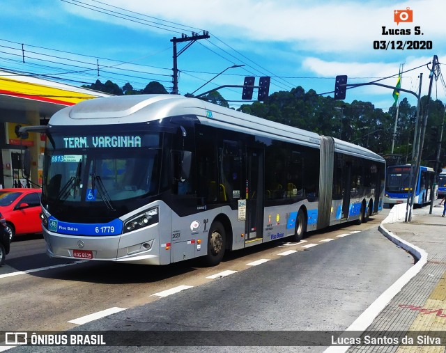 Viação Grajaú S.A. 6 1779 na cidade de São Paulo, São Paulo, Brasil, por Lucas Santos da Silva. Número da foto: #9396651.