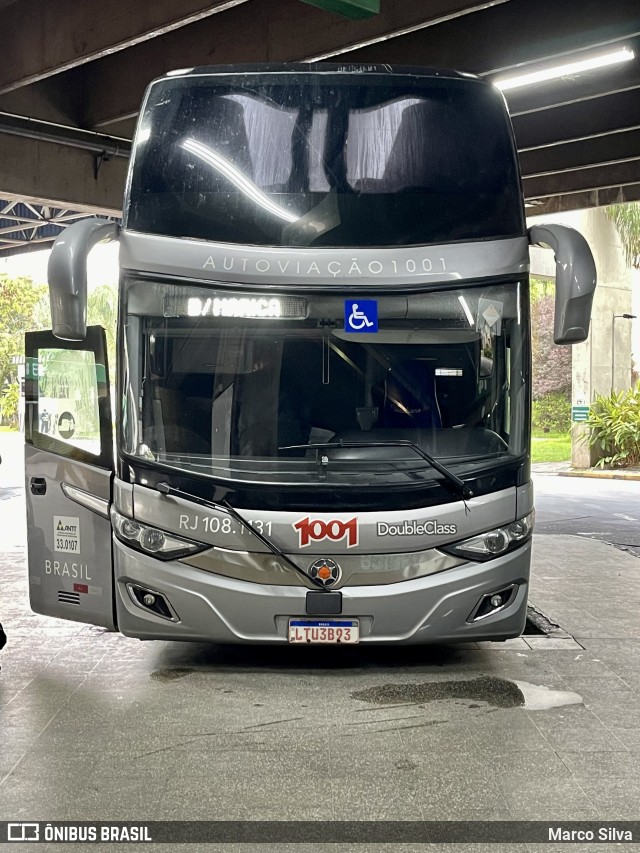 Auto Viação 1001 RJ 108.1131 na cidade de São Paulo, São Paulo, Brasil, por Marco Silva. Número da foto: #9397070.