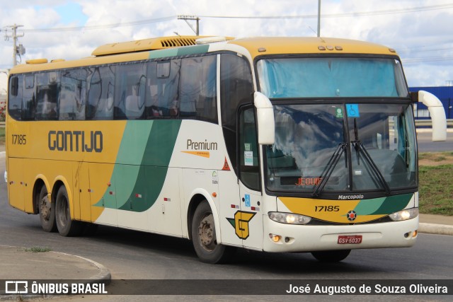 Empresa Gontijo de Transportes 17185 na cidade de Vitória da Conquista, Bahia, Brasil, por José Augusto de Souza Oliveira. ID da foto: 9398841.