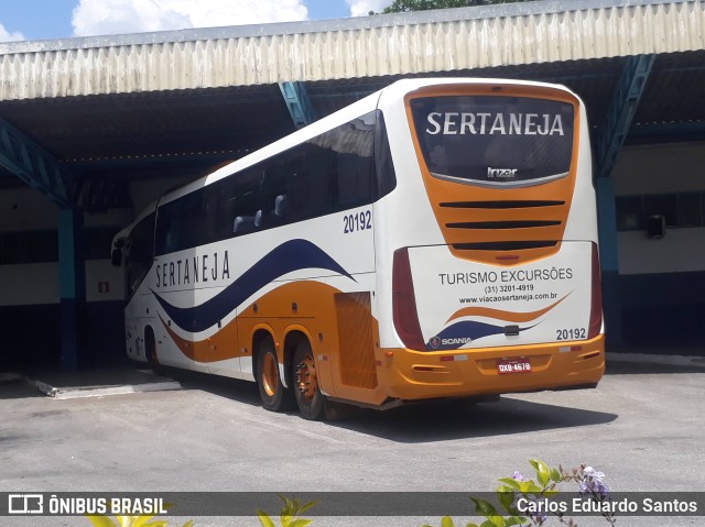 Viação Sertaneja 20192 na cidade de São João del Rei, Minas Gerais, Brasil, por Carlos Eduardo Santos. Número da foto: #9399860.