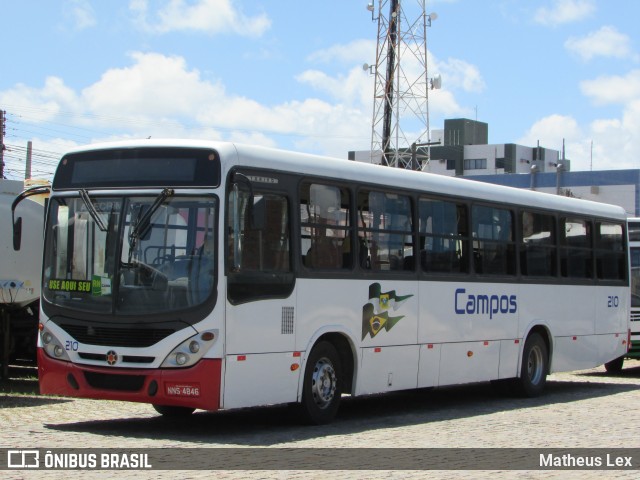 MDC - Viação Campos 210 na cidade de Natal, Rio Grande do Norte, Brasil, por Matheus Lex. ID da foto: 9400711.