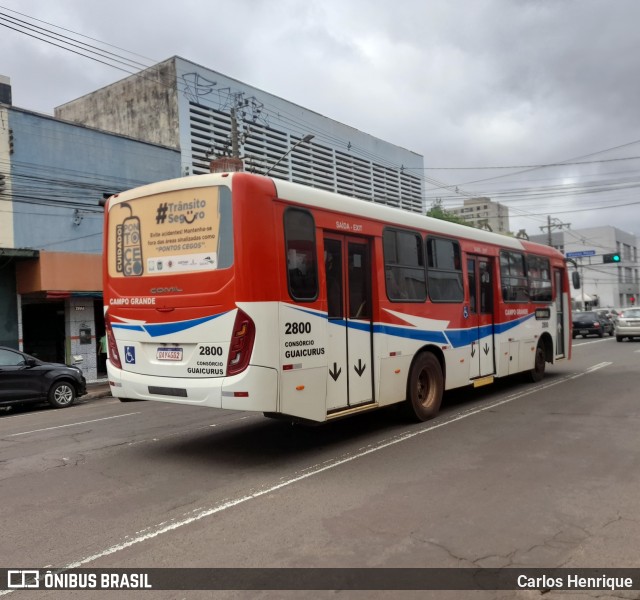 Viação São Francisco 2800 na cidade de Campo Grande, Mato Grosso do Sul, Brasil, por Carlos Henrique. Número da foto: #9401304.